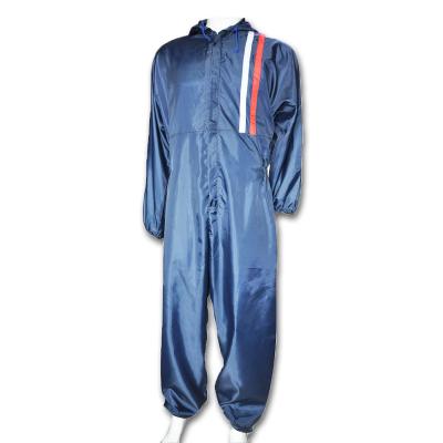 China Anti - Shrink Red Spray Paint Suit Coverall Wing Decorative Protection Lightweight for sale