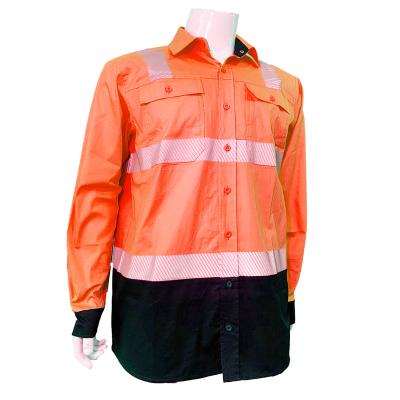 China OEM ODM FRC Flame Retardant Work Shirts FR Workwear High Quality Fire Retardant Shirt for sale