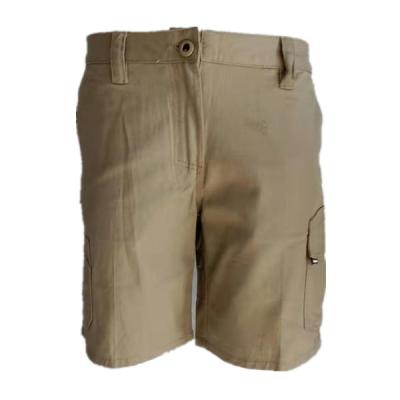 China Drill Acid Resistant Mens 100% Cotton Cargo Short Pants for sale