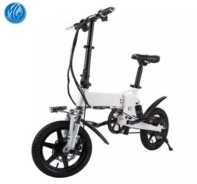 China High quality aluminum alloy with lightweight purchase folding 250/350W battery 14 inch wheels bicycle electric bike for sale