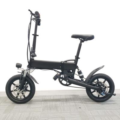 China Factory price wholesale 14 inch 250w hub motor duty free aluminum alloy moped electric bicycle with pedal for adult for sale