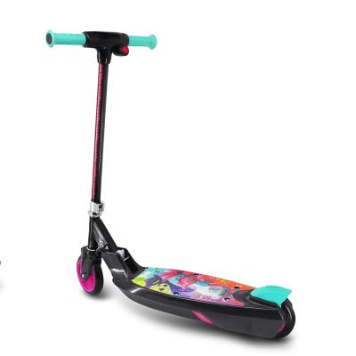 China Easy Folding Mechanism 12v Safe Battery Operated Motor Fold Electric Kick Ride-On Toys Mini New Low Price Girls Baby Two Wheel Ride On Children Kids Scooter for sale