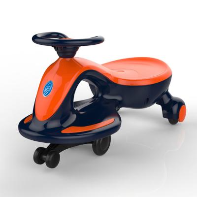 China Ride On Toy New Design China Kids Baby Child Pusher Automatic Electric Ride On Swing Twisting Twisting Stirring Car for sale