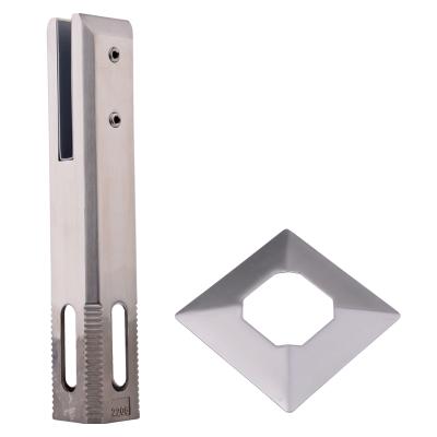 China Hardware Core Hole Adjustable Glass Fence Glass Pins for sale