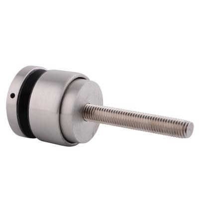 China Socket Glass 50mm Dia Wall Mounted Adjustable Stainless Steel Standoff Pin for sale