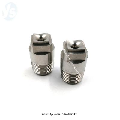 China Air and Gas Seals 1 Full Jet Full Cone Stainless Steel Spray Nozzle from YS HH-WSQ, High Quality Wide Angle Square Spray Nozzle HH-WSQ for sale