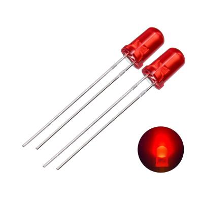 China AlGaInP LED Best Seller Round 5mm Red Led Diode Led Chip Manufacturers for sale