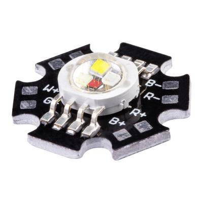 China Full color AlGaInP lumen water pattern lamp bead lamp LED 4-in-1 pin 8 RGBW LED lamp LED 4 pin lamp bead for sale