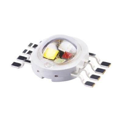 China AlGaInP Factory Sells 8 Pin RGBW High Power LED Chip Copper Bracket for sale