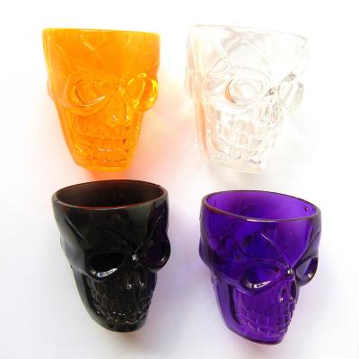 China Creative Skull-and-bones Halloween party Skull-and-bones glasses Halloween party decorations for sale