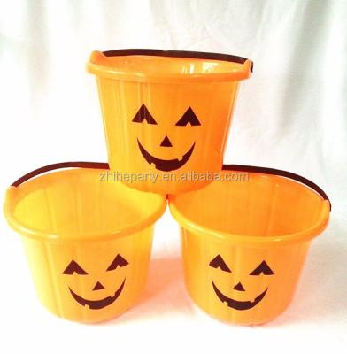 China Plastic Good quality halloween bucket for sale