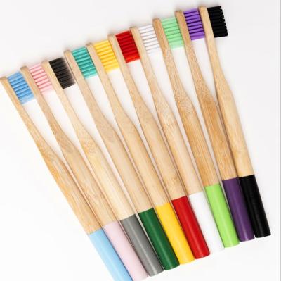 China Wholesale Disposable Environmental Protection Biodegradable Eco-Friendly Kids Bamboo Toothbrush For Kids for sale