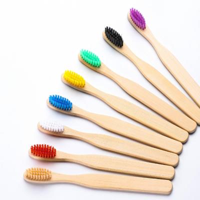 China Wholesale Household Bamboo Toothbrush Natural Degradable Disposable for sale