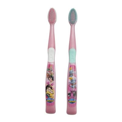 China Children's special toothbrush the best super soft customized color children cartoon toothbrush for home for sale