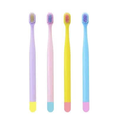 China Wholesale Cheap Couples Friendly Adult Soft Hair Loves Toothbrush Travel Plastic Manual Toothbrush for sale