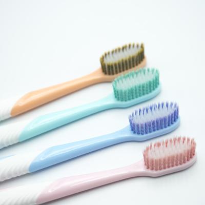 China Soft bestsellers personalized home use pp long often handles toothbrush adult toothbrush for sale