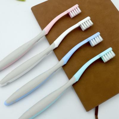 China Battery-operated plastic toothbrush manufacturer, wholesale production of household environmental protection customized adult plastic manual appeal for sale