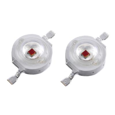 China INGAN Epileds Chip 1W Red 660NM High Power Led en venta