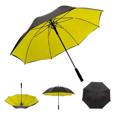 China New Design Golf Umbrella Extra Large Double Layer Minimalist Auto Open Oversized Canopy Umbrella Waterproof Windproof For Adults for sale