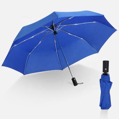 China 21 Inch Travel Lightweight Windproof Compact Umbrella Folding Automatic Umbrellas for sale