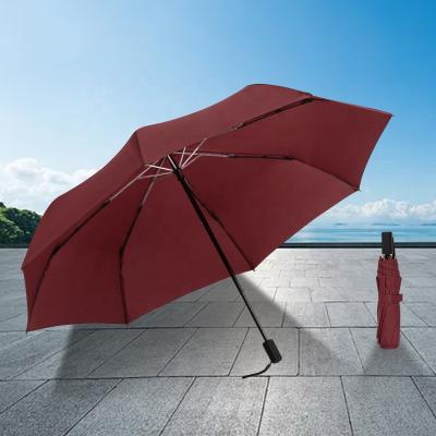 China New Style Compact 23 Fold Manual Open Aluminum 3 Fold Aluminum Umbrella for sale