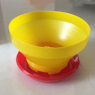 China Poultry Feeder for Automatic Bird Broiler Manual Poultry Feeder for Chicken Turbo Feeder Bucket Baby Day-old Chick for sale