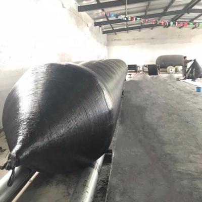 China Boat Launching Inflatable Boat Docking Rubber Airbag for sale