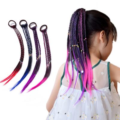 China african hair braiding styles little girls braid headband wig seller lace up wigs hair kids weave ponytail ombre for sale