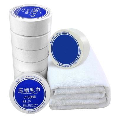 China OEMtailor Compressed Custom Cotton Compressed Face Towel or Microfiber Compressed Towel for sale