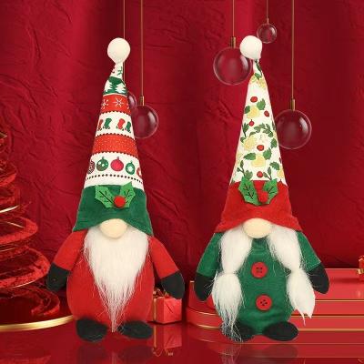 China 2022 Faceless Rudolph Forest Old Man Decoration Classic Christmas Nordic Classic Style Doll for sale