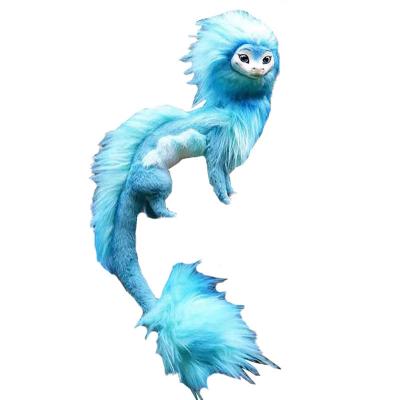 China Nordic style dragon plush doll insect animal worm in the mouth maze children's toy animal elf along for sale