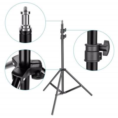 China Ring Light 2M Tripod Stand for Photo Studio Softbox 55cm 110cm 160cm Tripod Video Stand for Thermometer K3 Ring Light Tripod for sale