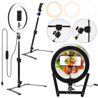 China Lighting Made in China Top Quality Ring Light Stand Tripods Mobile Phone Table Stand for sale