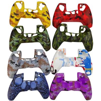 China Mando PS5 Durable Wireless Controller Skin For Playstation 5 Dualsense Game Case Cover Housing Silicon Protective Camouflage Bag for sale