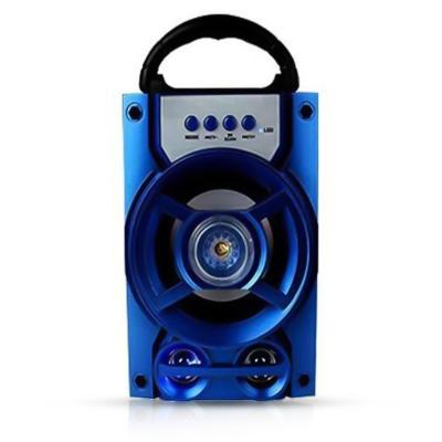 China Portable New Phone Function Speaker Bass Stereo Sound System Radio With LED Light Speaker Support TF Card FM Radio Outdoor Travel for sale