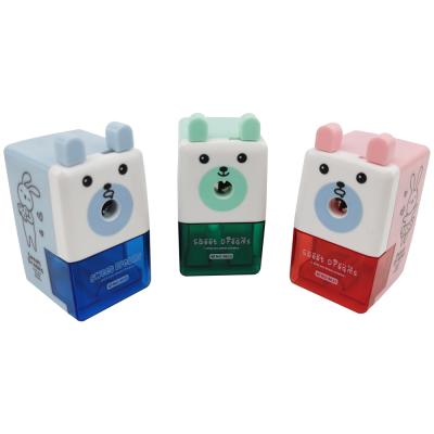 China Hot Selling School Office Supplies Rabbit Shape Sharpener And PVC Pencil Sharpener for sale