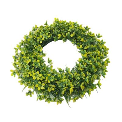 China Amazon Eco-friendly Hot Selling Artificial Plants Home Wedding Garland Decorative Garland Greenery Chritsmas Decoration Artificial Wreath for sale