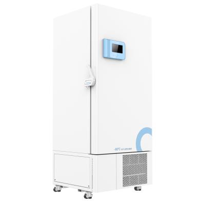 China Easy clean up; Touchscreen ; Detachable interior door hinge; Laboratory Health Centers Etc Ultra Low Degree Temperature Vaccines Storage Upright Freezer minus 86 for the lab for sale