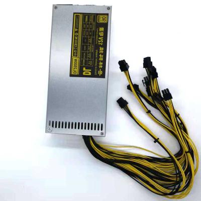 China Single Channel Power Supply 2U 2000w 10 6P Heads Original Graphics Cards New 6 Pin 1800w Power Supply Apw7 Brand New Smps for sale