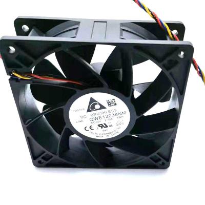 China Industrial Equipment Blower 12v 24v 48v High CFM Computer Fan 12038 Fan 120x120x38 12cm 120mm for sale