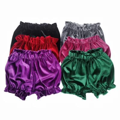 China Anti-pilling 2022 new children's shorts velvet girls shorts mixed color for sale