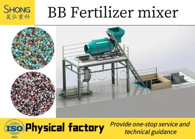 China Capacity 1-10t/h Custom Fertilizer Granulator For Fertilizer Blending zu verkaufen