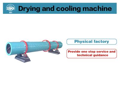 China Ausrüstung zur Trocknung von Vieh- und Geflügeldünger Geschwindigkeit 2,5-8 r/min Drehtrommeltrockner zu verkaufen