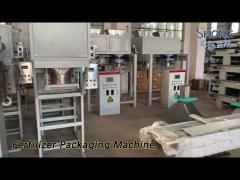 Pellets Fertilizer Packaging Machine 2.2kw 600 Bag / h For Bagging