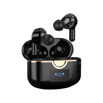 China Good Quality In-Ear T22 Tws 5.1 Radio Earbuds Led Display Headphones High Fidelity Stereo Sports Headset Headphones With Dual Dynamic Drivers for sale