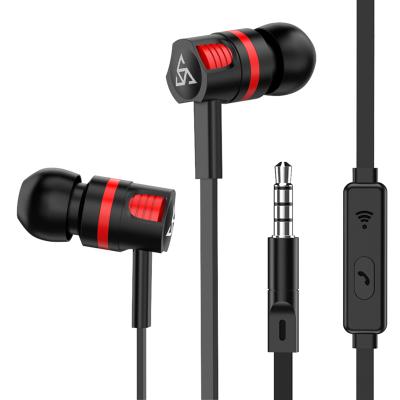 China Super Bass In-Ear Headphones T2 3.5mm Jack In Ear Earphone With Microphone Earbuds Stereo Headset for sale