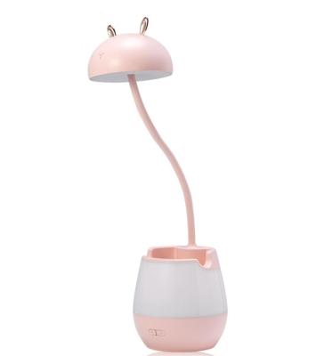 China Modern Hot Selling Multifunctional Touch Switch Desk Lamp Pen Holder Student Bedside Night Light for sale