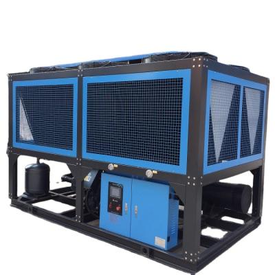 China 100HP Plastic Hotels Air Treatment Industrial Cooled Water Chiller for sale