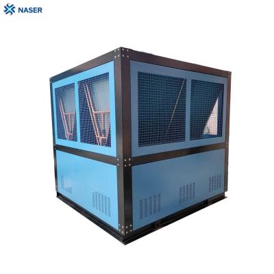 China Industrial Hotels 40HP Screw Air Cooled Chiller For Extruder Machine And Injection Molding for sale