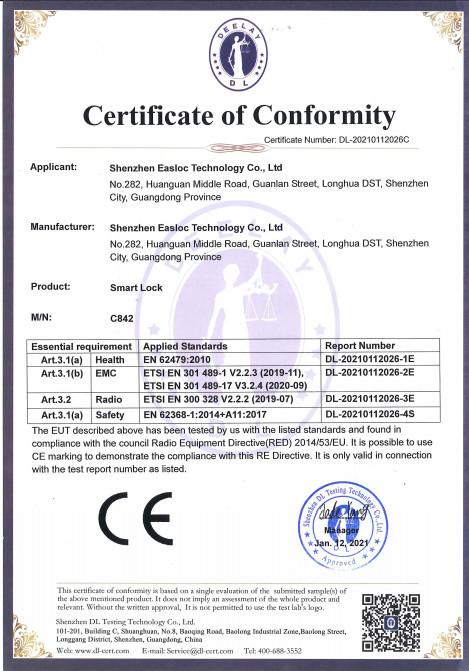 Proveedor verificado de China - Shenzhen Easloc Technology Co., Ltd.